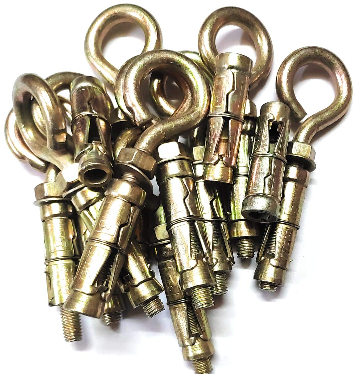 Expansion Screws Closed Hook Anchor Bolts for Wall, Concrete & Brick size (8 MM x 50 MM) (20) (B08TLYL98R) Amazon Price History, Amazon Price Tracker
