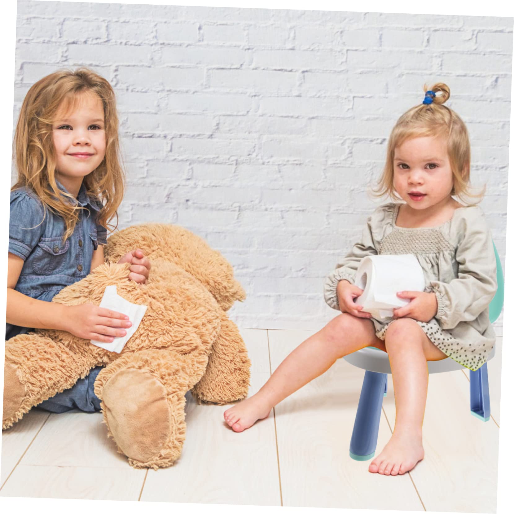 HANABASS Small Portable Toilet Toddler Training Potty Folding Potty Chair for Indoor/Outdoor Use