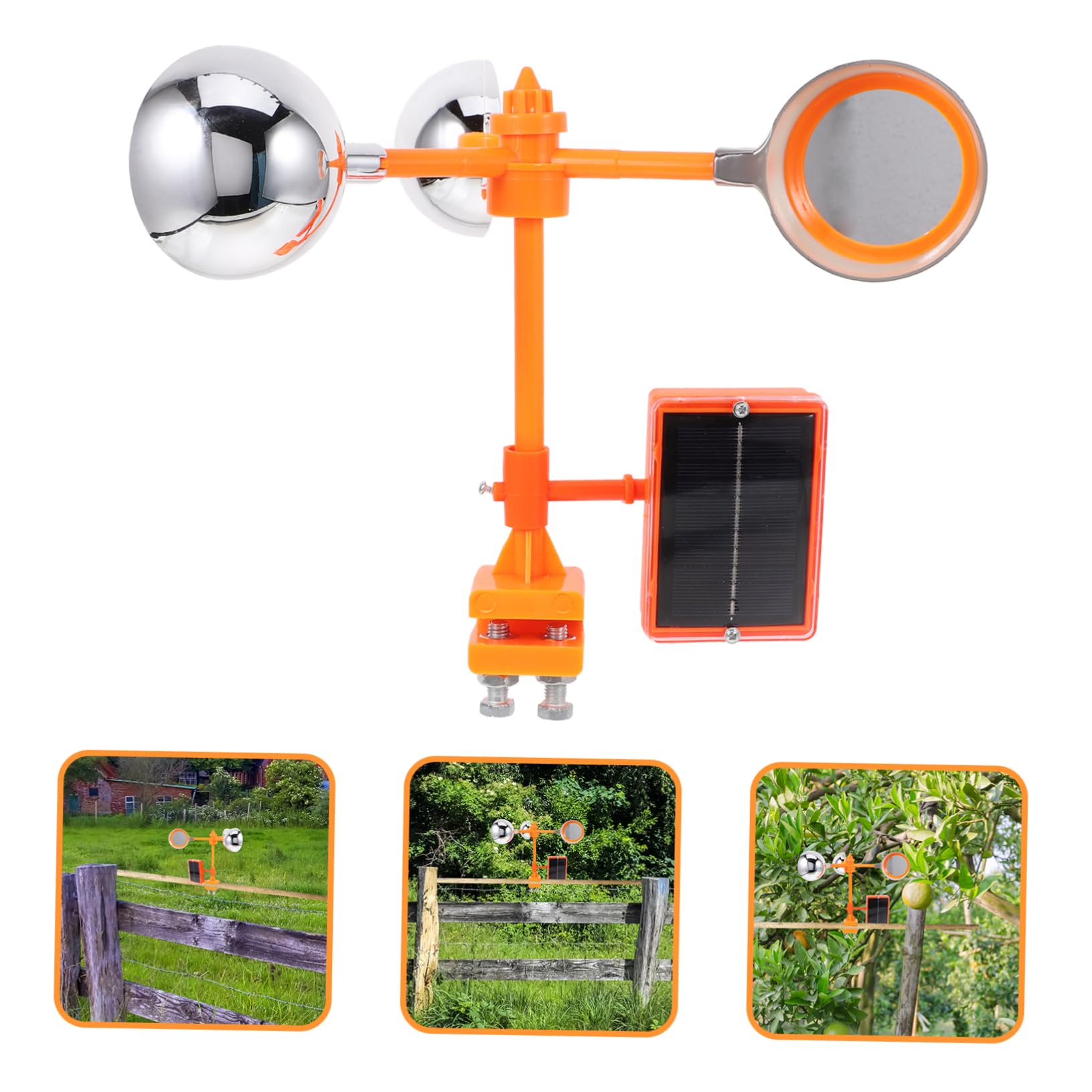 SUPVOX 2 Piezas De De Viento Paloma Gaviota Cuervo Susto Cometa Espantapájaros Elementos Disuasorios Impermeable Pájaro De La Energía Eólica Exterior Sensor El Plastico