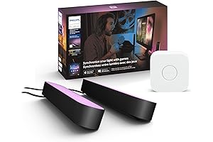 Philips Hue Play Starter Kit: Smart LED Light Bars for an Immersive Home Lighting Experience
