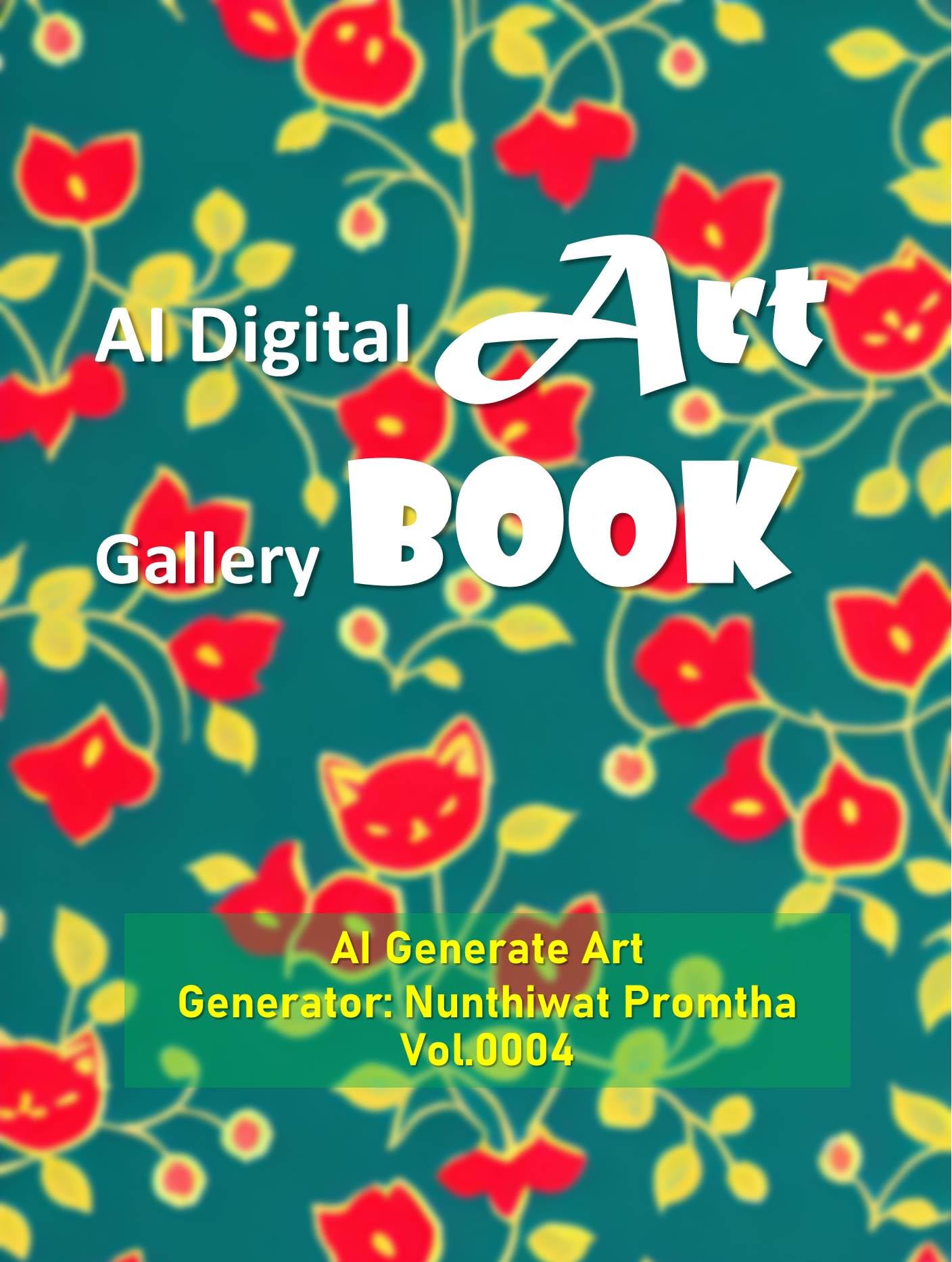 AI ART GALLERY BOOK Vol.4 album image numérique pour inspiration design technologique