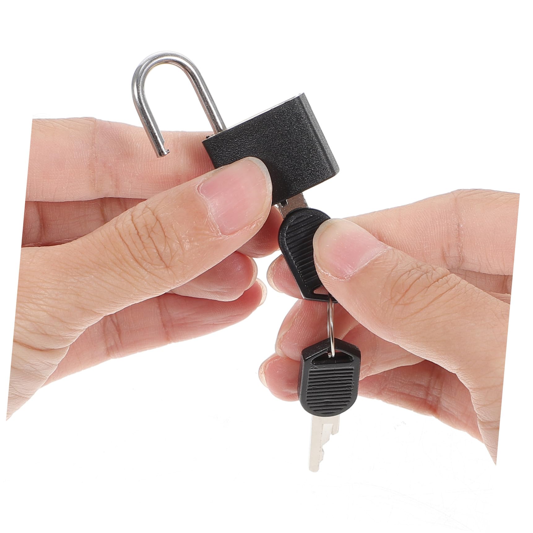 3 Set Piccolo Lucchetto Per Valigia Lucchetti Per Armadietti Da Palestra Valigia Zaino Piccoli Lucchetti Per Valigie Serrature Per Bagagli Acciaio Black 7 Pezzi * 3