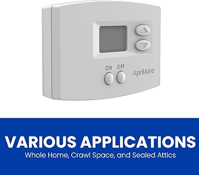 AprilAire 76 Digital Wall Mount Dehumidifier Control