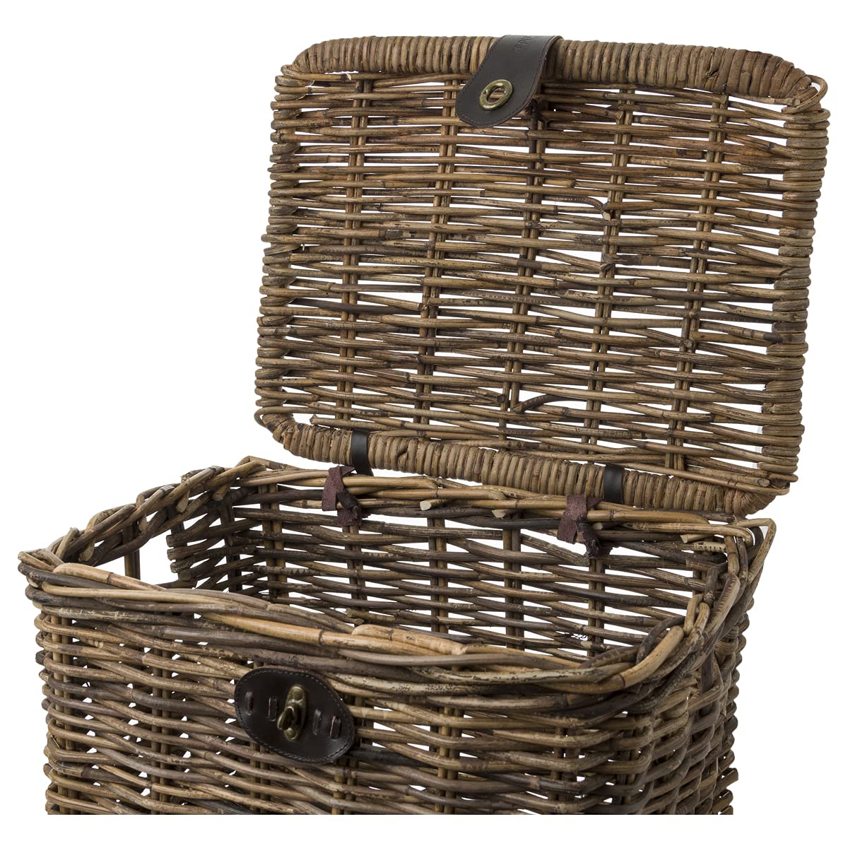 FastRider Medium Rotan Fahrradkorb, Korb mit ventil | 17 Liter | Natürlich
