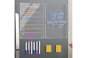 Acrylic Magnetic Meal Planner for Fridge