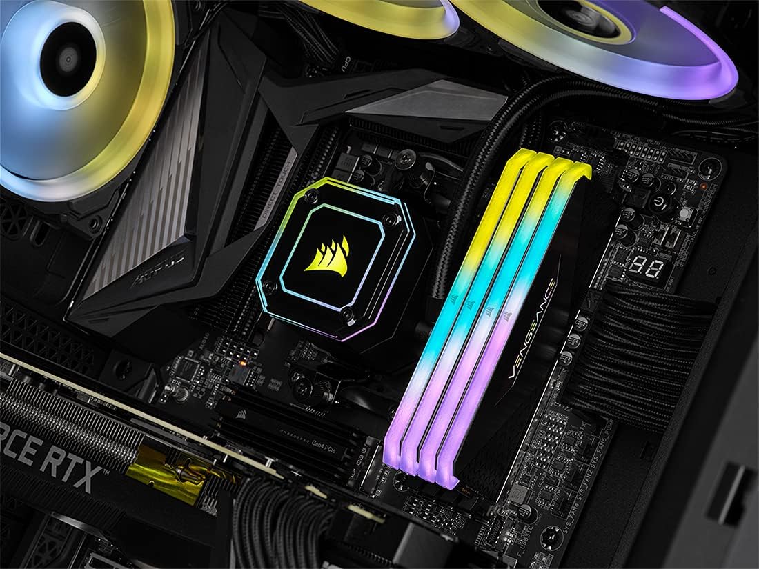 Corsair Vengeance RGB RT 32 GB (4x8 GB) DDR4 3600 Review Testado 7 dias
