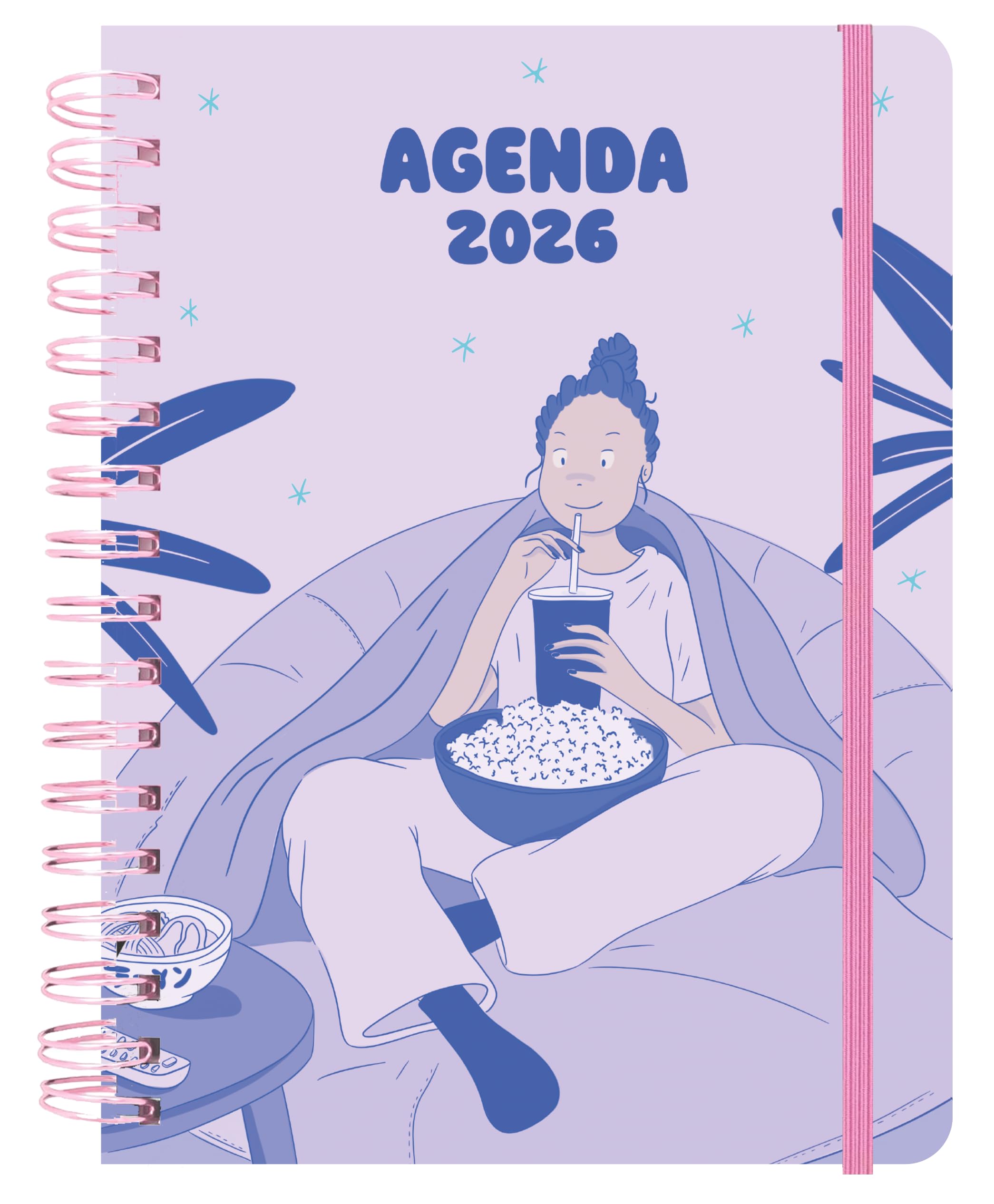 Agenda anual semanal 2026 Clarilou (TANTANFAN)