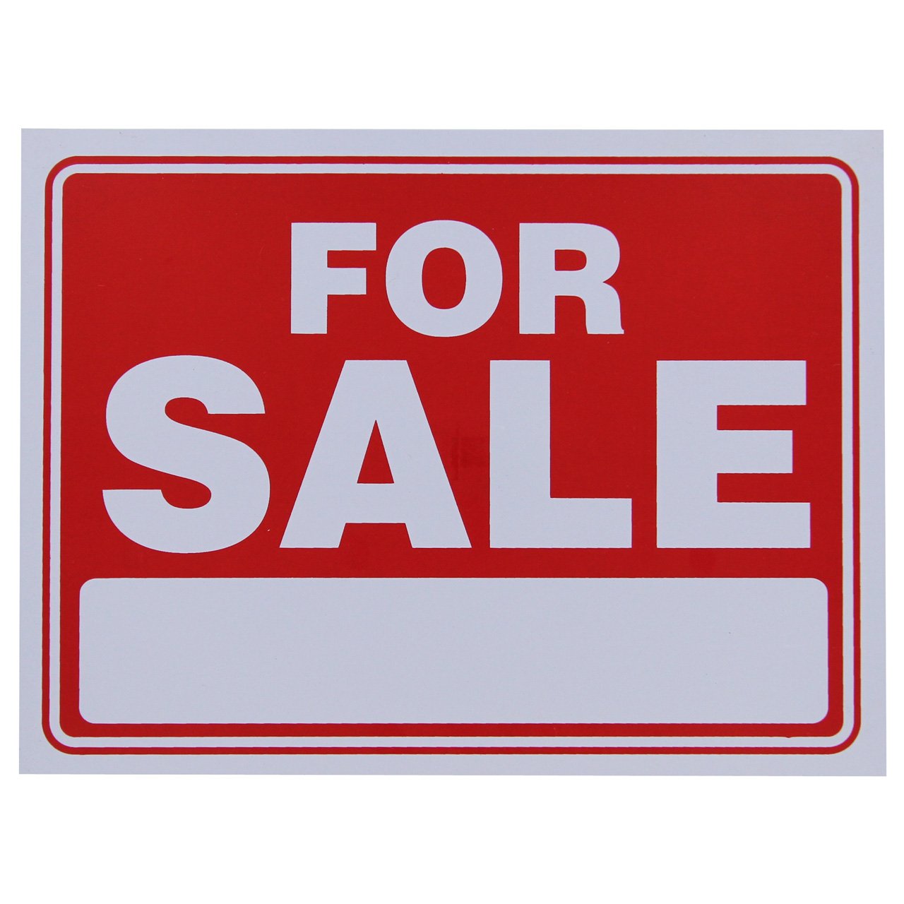 Amazon.com : for Sale Sign 9 x 12 Inch - 4 Pack : Business And 