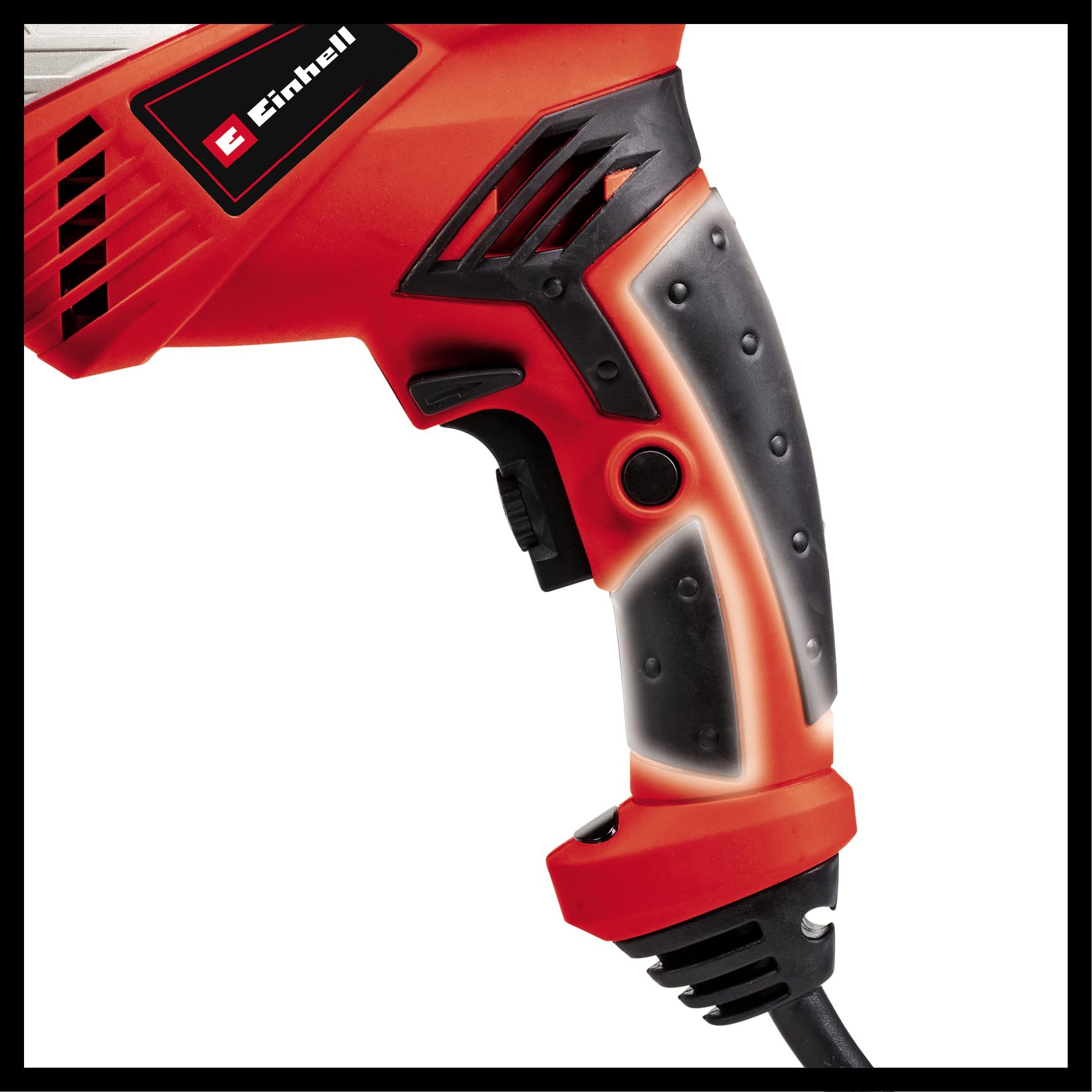 Einhell Schlagbohrmaschine TE-ID 650 E (650 Watt, Qualitätsbohrfutter aus Metall, Rechts-/Linkslauf, Metall-Bohrtiefenanschlag, Spindelarretierung "press&lock")