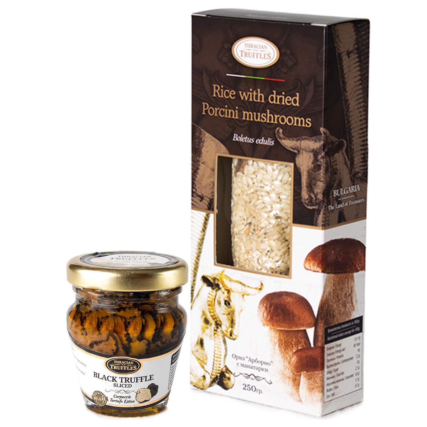 Buy Arborio Risotto Rice with Dried Porcini Mushrooms Boletus Edulis