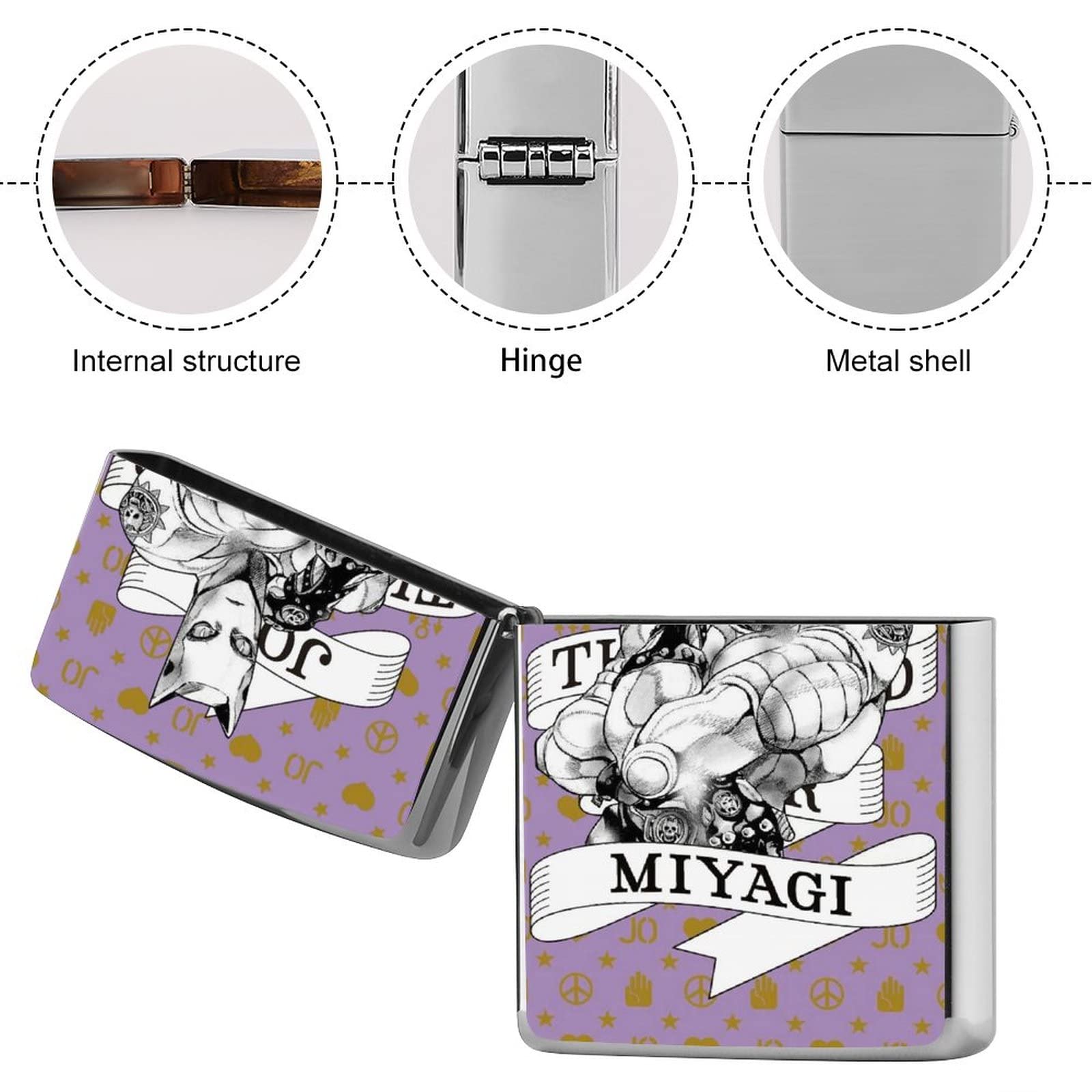 Amazon.co.jp: ジョジョの奇妙な冒険 ライターケース ZIPPO兼用ケース