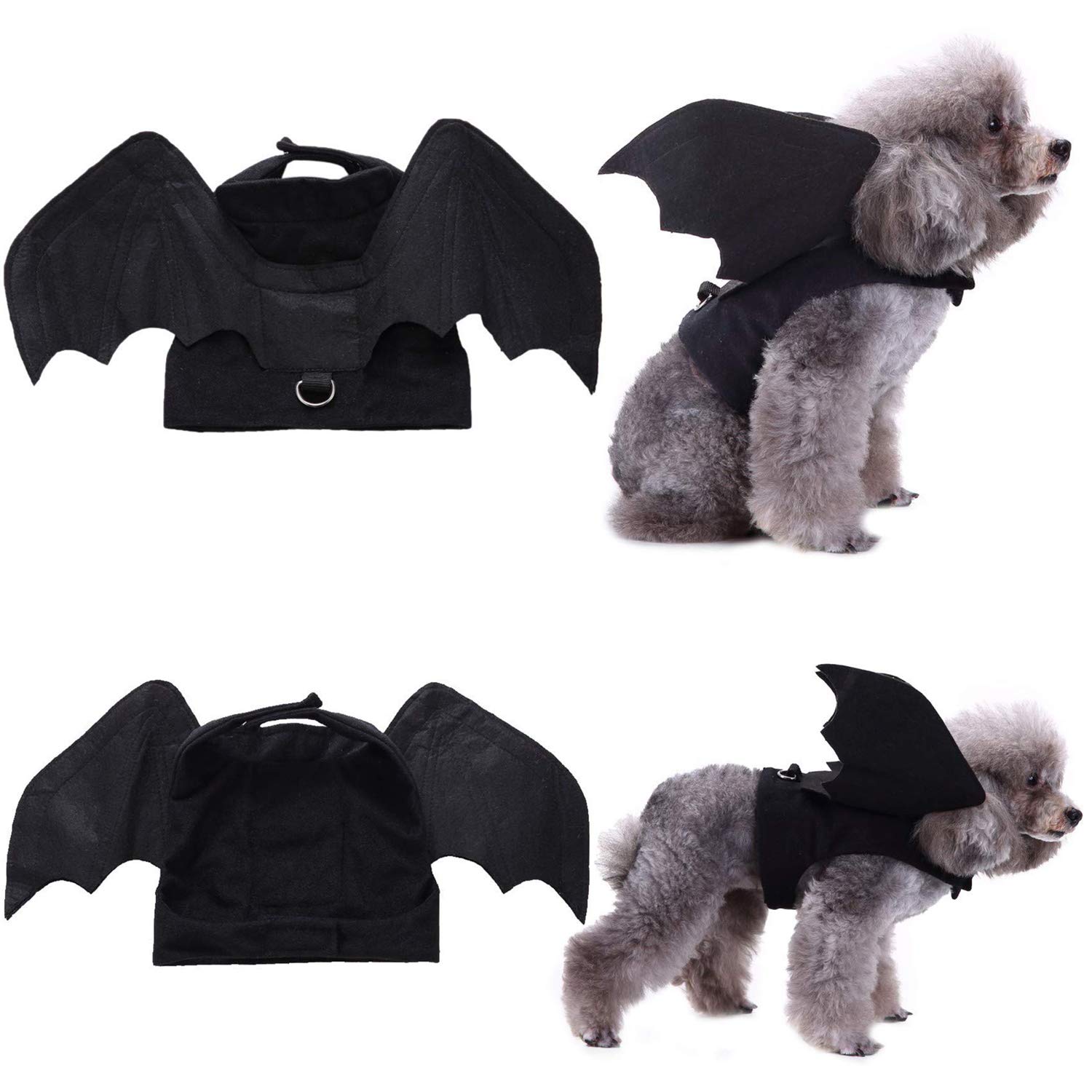 LOCOLO Pet Bat Wings for Dogs, Pet Dog Costume, Bat Wings Pet Christmas Halloween Costumes