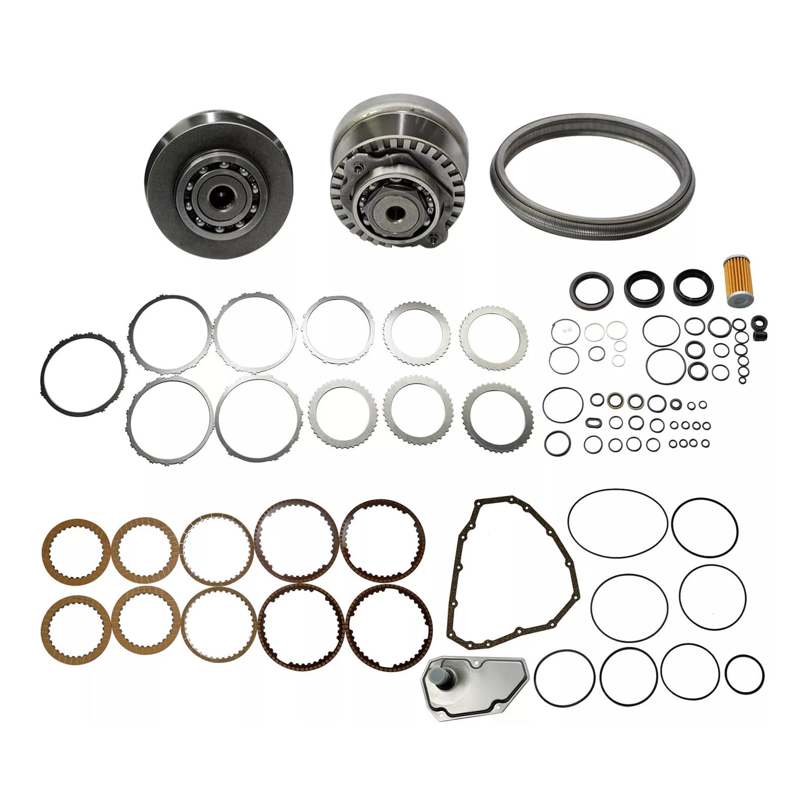 Kit Riparazione Trasmissione Master & Set Puleggia con Cinghia JF015E RE0F11A 29 Denti - Compatibile per Nissan Sylphy, per Tiida/Qashqai/Sentra/Pulsar, per Mitsubishi/Lancer, per Suzuki Swift