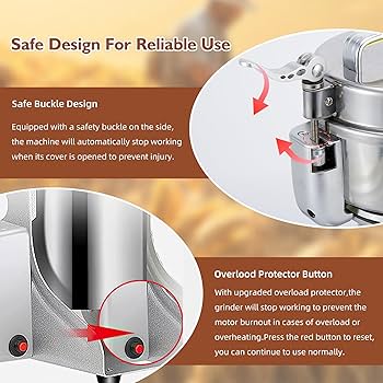 Amazon.com: MAGIC MASTER 150g Electric Grain Mill Grinder
