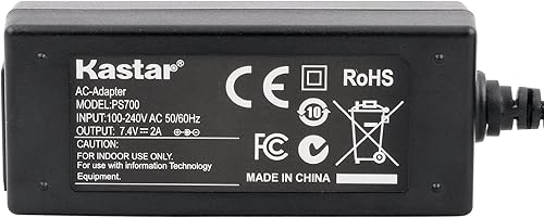 Miniatura 3 de Kastar Adaptador de corriente CA profesional ACK-E8 y DR-E8 Kit de acoplador de CC para cámaras réflex digitales Canon EOS Rebel T5i, T4i, T3i, T2i,