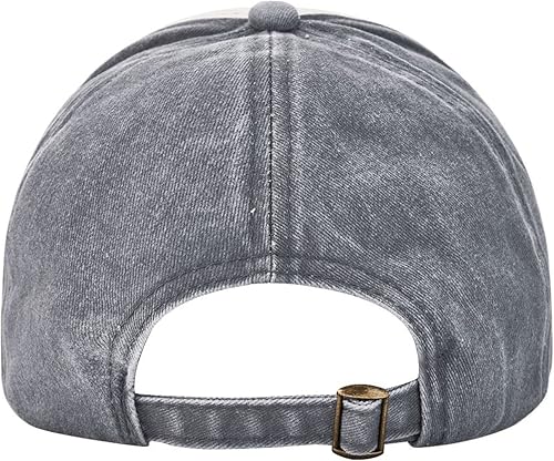 Miniatura 5 de Mans - Gorra de béisbol para mujer, estilo vintage, lavada, desgastada, para festival de música