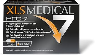 XLS Medical Pro-7 Dispositivo Medico per la Perdita di Peso, Confezione da 180 Capsule