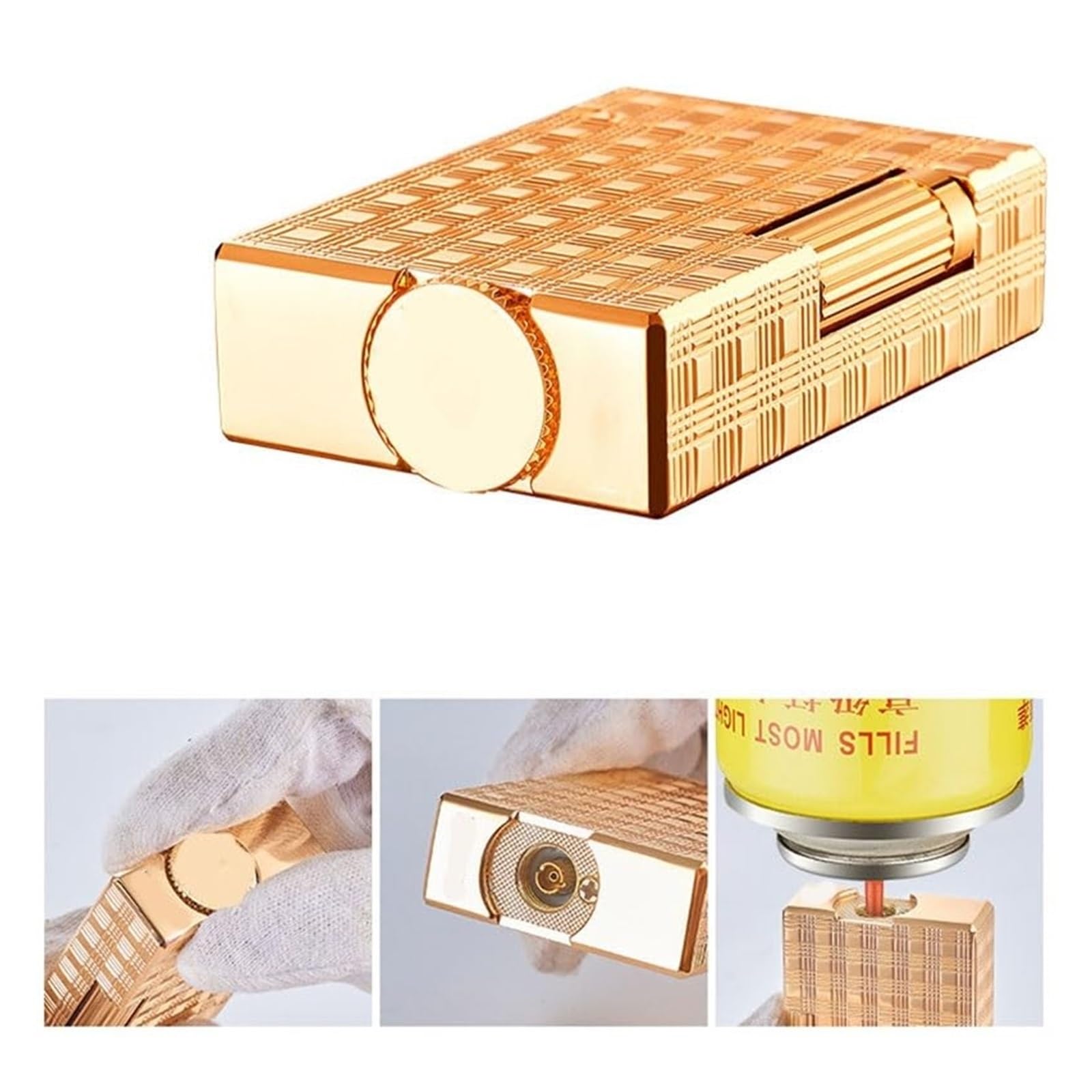 Amazon.com: 2024Retro side-sliding grinding wheel ignition lighter