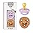 BIBS Pacifiers Colour Collection | Natural Rubber Baby Pacifier | Round Nipple | Set of 2 BPA-Free Soothers | Made in Denmark | 6+ Months (Pack of 2) | Violet Sky/Pumpkin