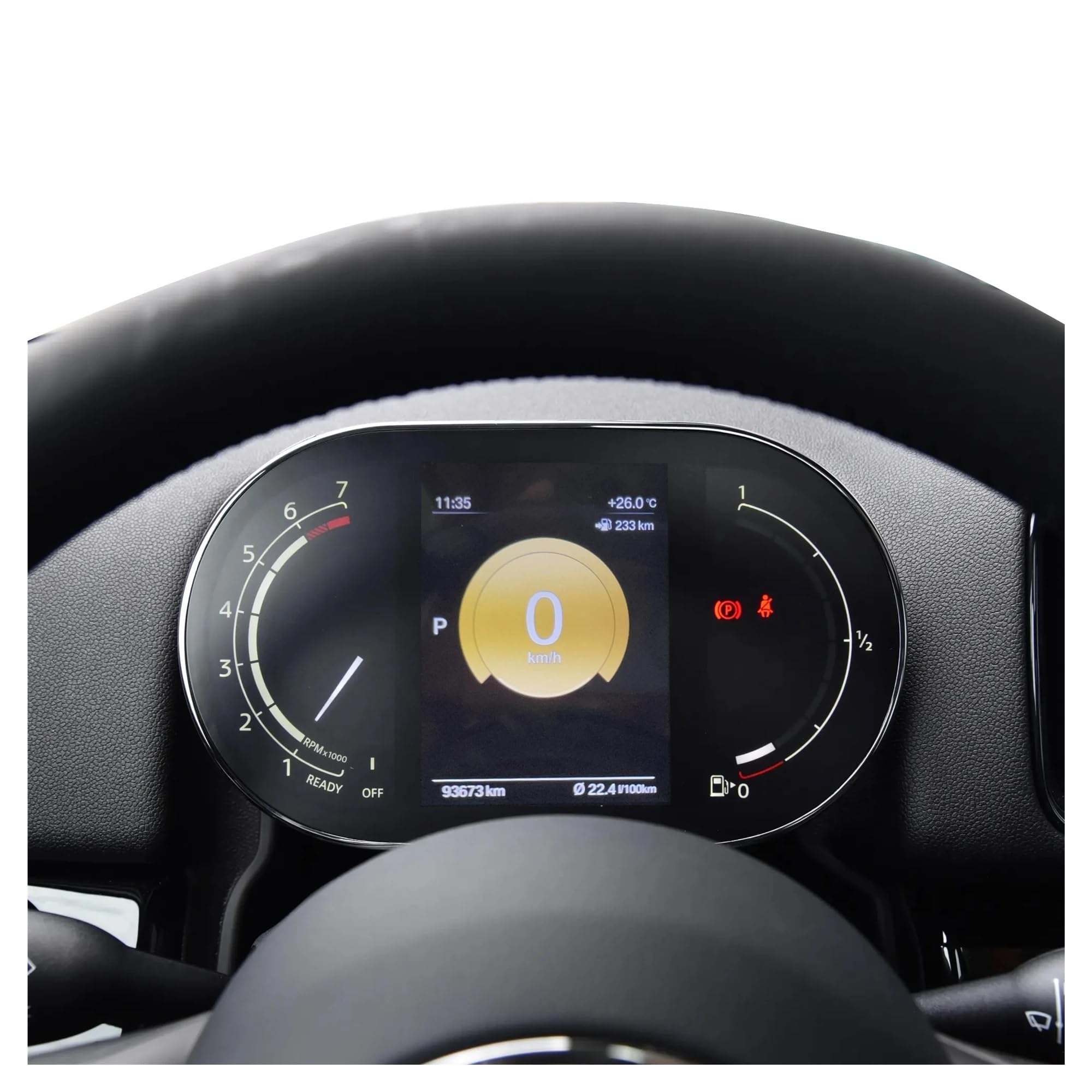Panel de instrumentos digital LCD completo de 5,5 pulgadas, velocímetro, tacómetro, compatible con BMW MINI F54 F55 F56 F57 F60 (sin HUD)
