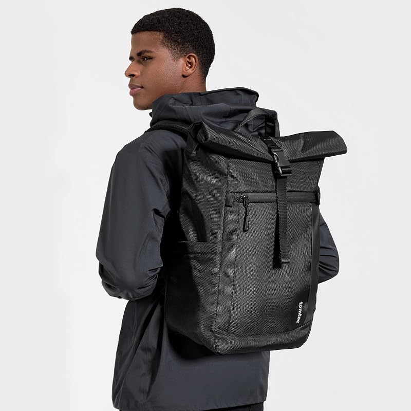 BootyBay Rolltop Laptop Hátizsák 25-30L Vízálló Utazási Munka Kollégium