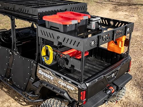 Miniatura 4 de SuperATV Can-Am Defender Max Outfitter - Estante para cama