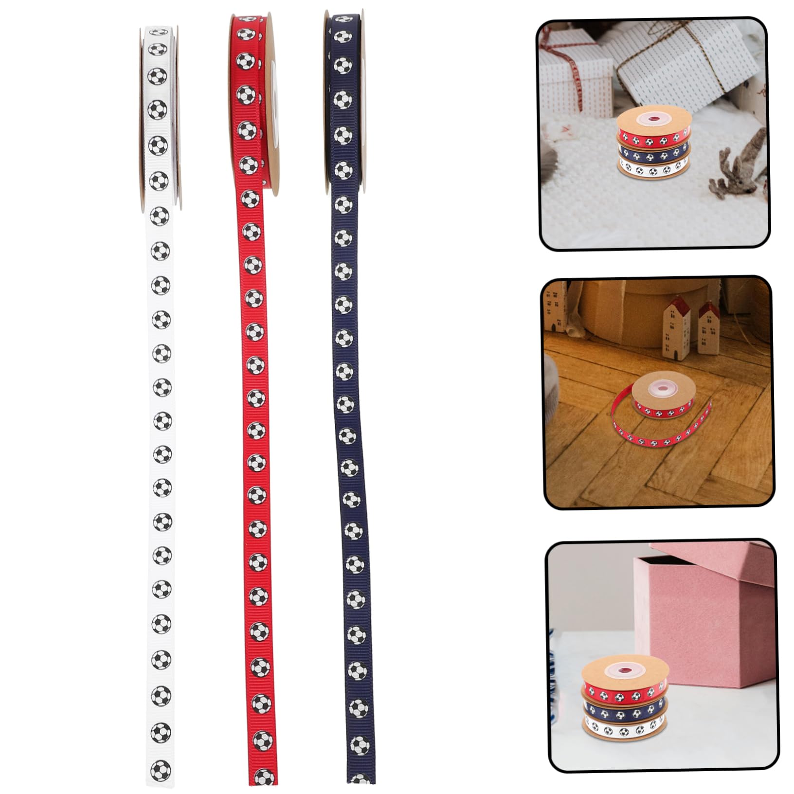 DOITOOL 4 Set Nastro Decorativo Stampato Per Fai Da Te Per Decorazioni E Confezioni Per Ogni 3 * 4
