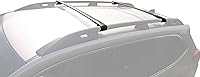 BrightLines Aero Roof Rack Crossbars for Subaru Ascent 2019-2026 | 165 lbs Capacity, Low Wind Noise, Easy Install