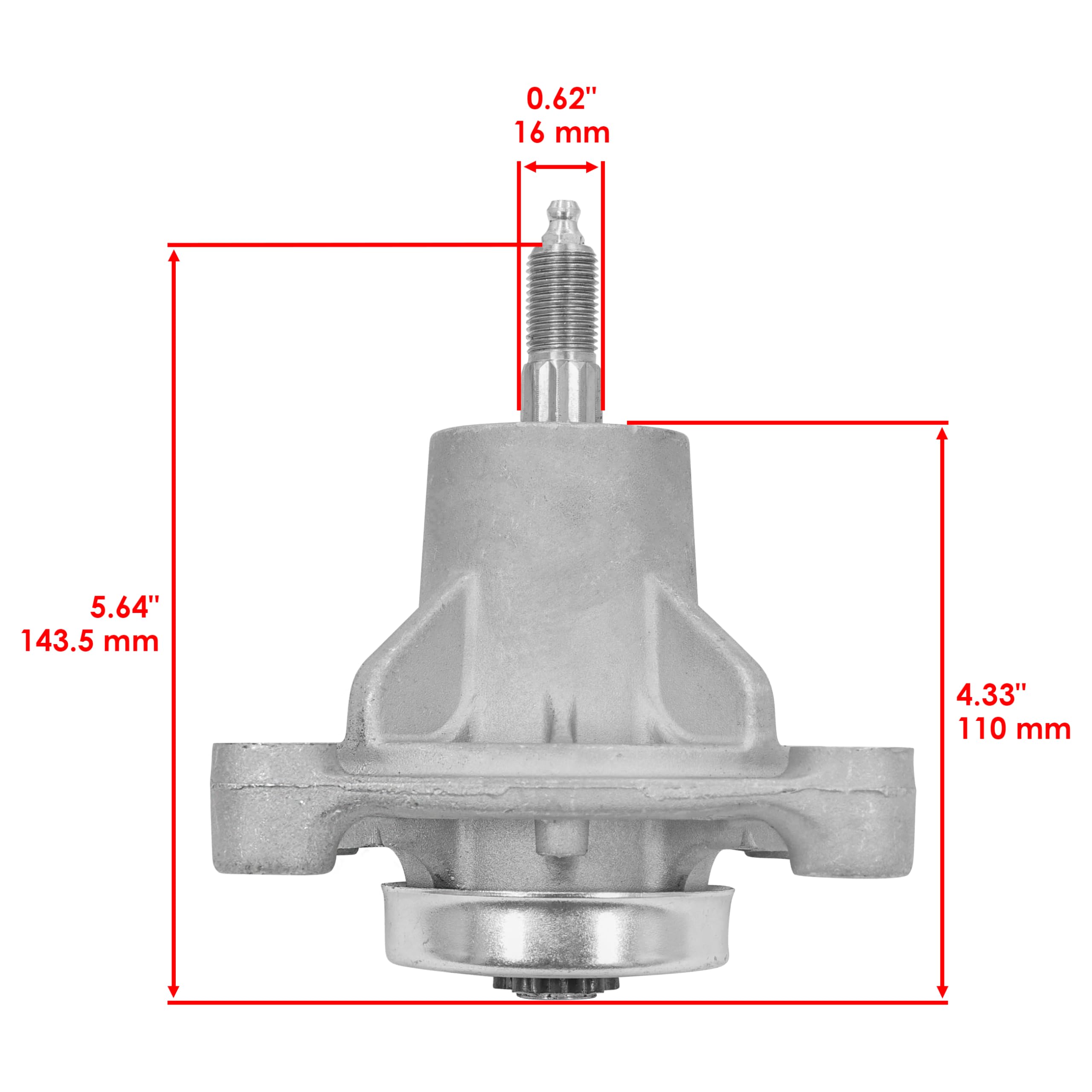 Amazon.com : Caltric Spindle Assembly Compatible with Husqvarna