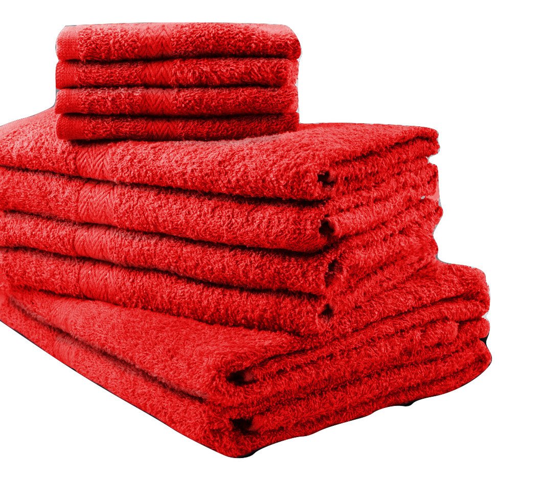 *Fade Resistant* 100% Cotton Face Cloth Hand Towel Bath Towel Bath Sheet - Soft Super Absorbant