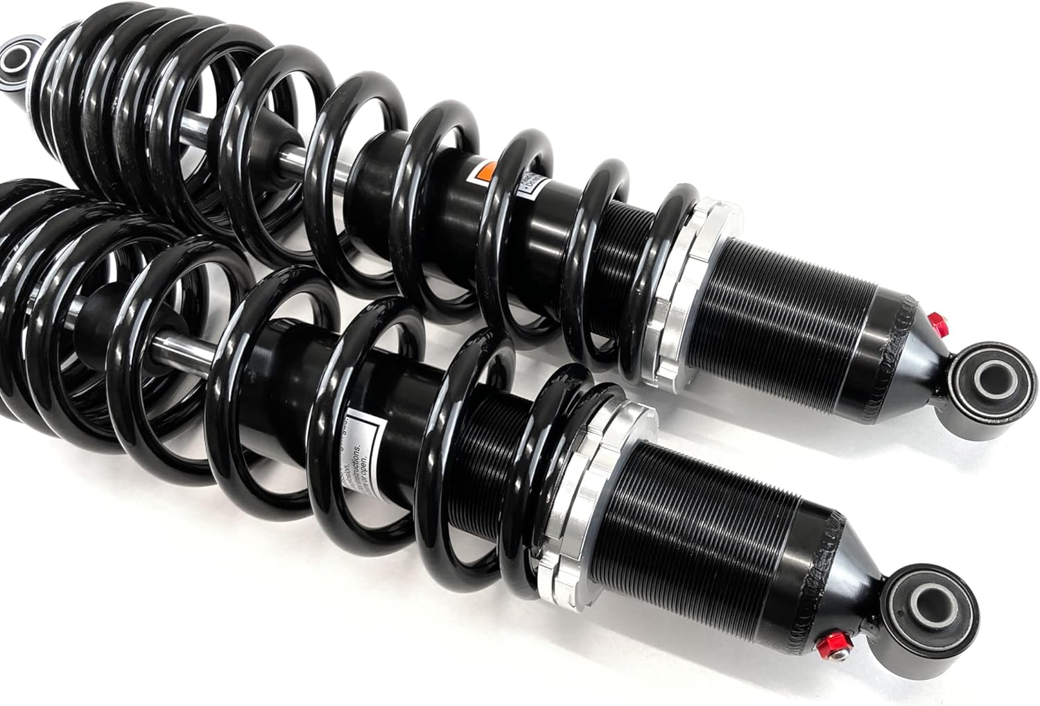 Monster Performance Rear Shocks for Polaris 7044139 Left & Right Ranger 400 500 570 800 Monotube Dual-Rate Responsive Handling Quality Tested Gas-charged Anti-foam Anti-shear Adjustable