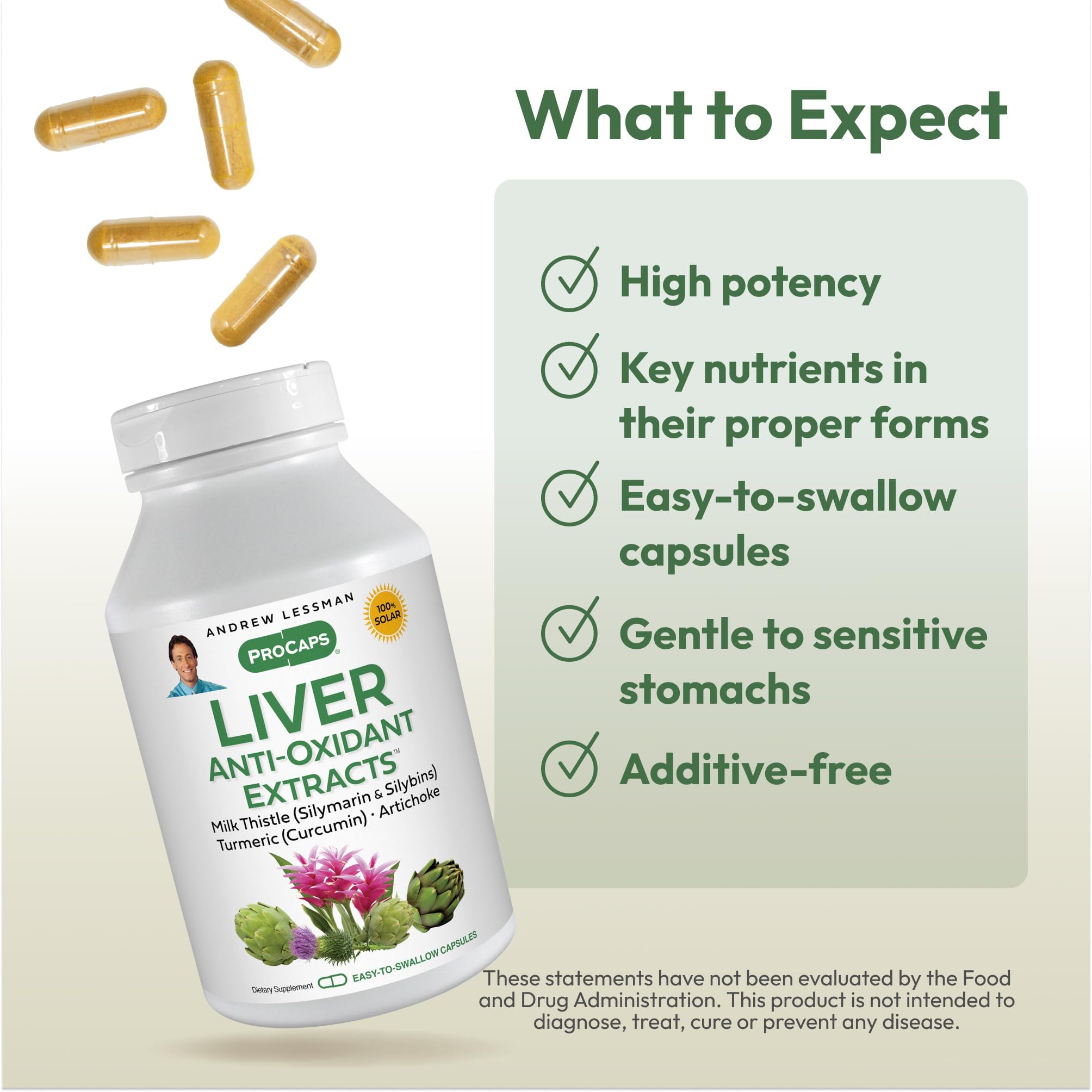 Andrew Lessman Liver Anti-Oxidant Extracts 30 Capsules — Amazon image 4