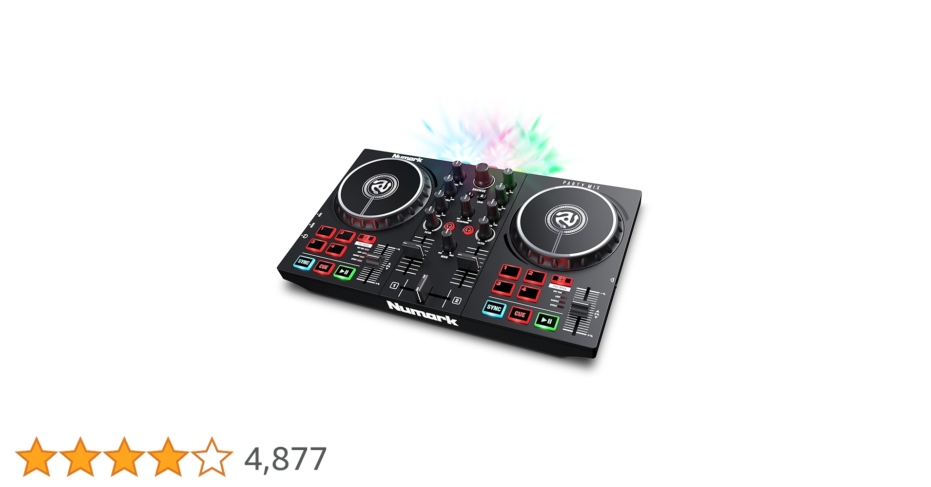 Amazon.co.jp: Numark DJコントローラー 初心者向け DJ機材