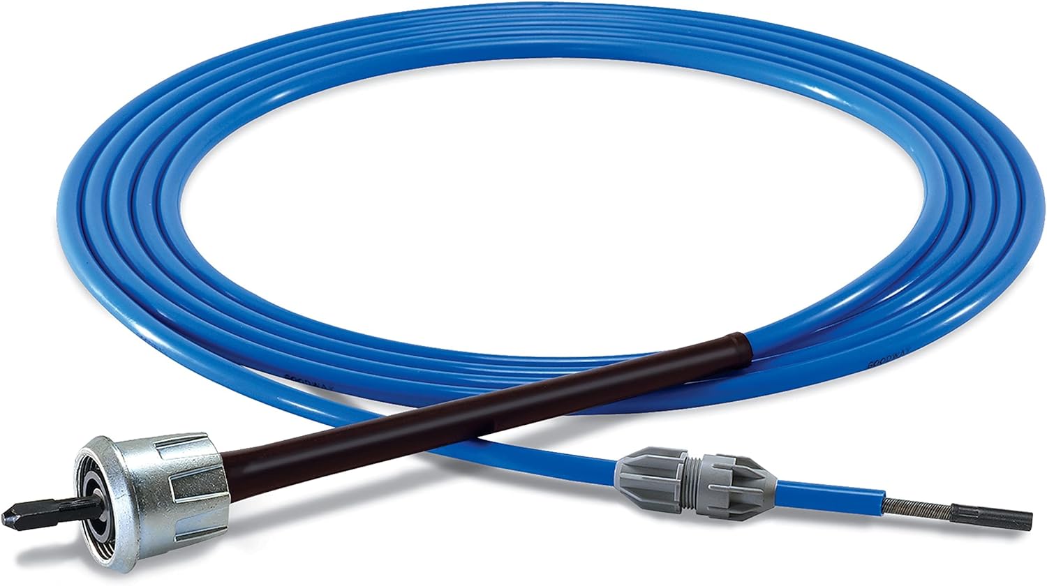 Goodway GTC-703-25 Flexible Shaft 25' Long with Threaded Coupling for Wet Tube Cleaning of Tubes 9/16" - 1" ID