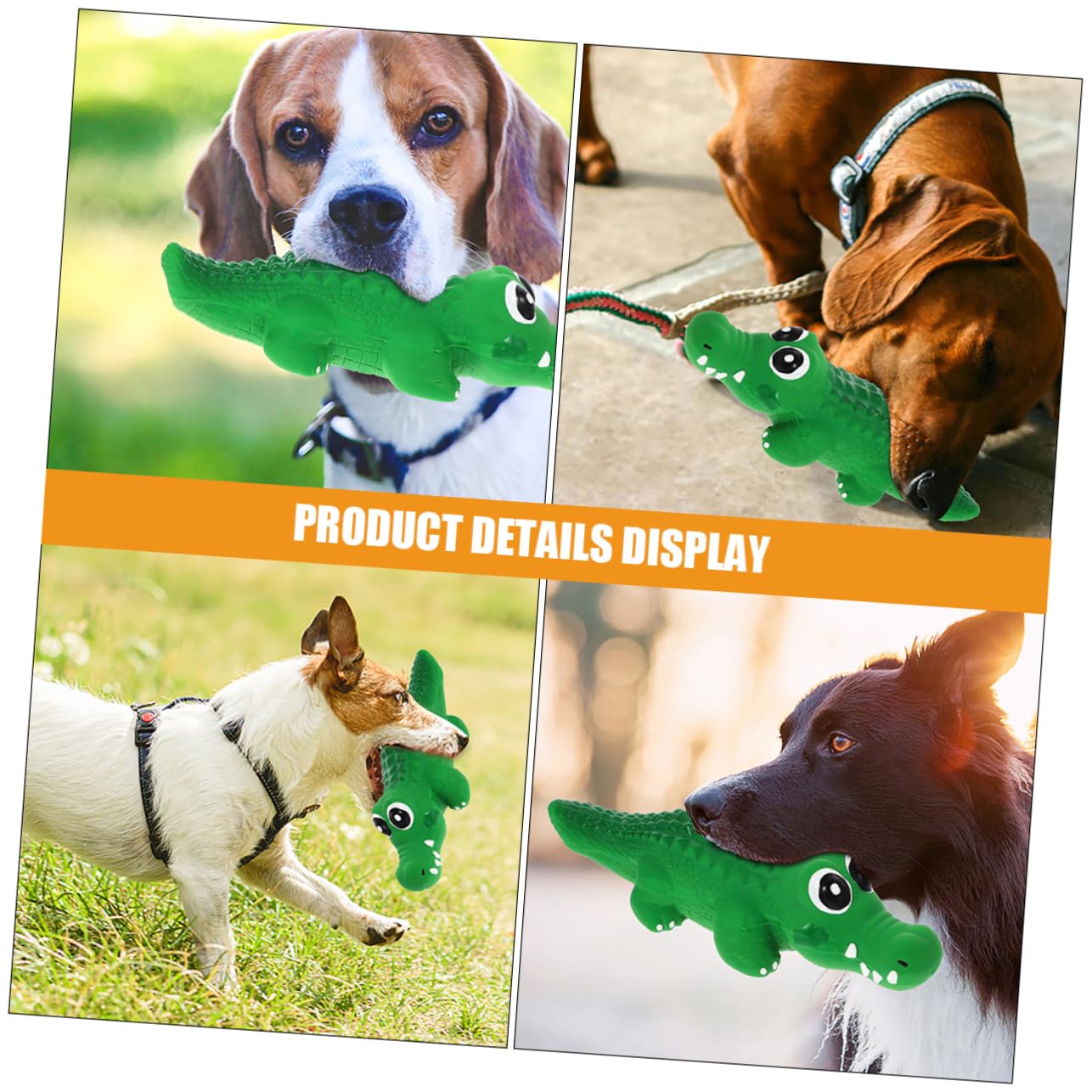 POPETPOP 8 Pièces Jouet pour Qui Parle Jouet de Morsure d'animal de Compagnie Jouets à mâcher pour Qui couine Jouets interactifs pour Chiens Jouets Qui couinent pour