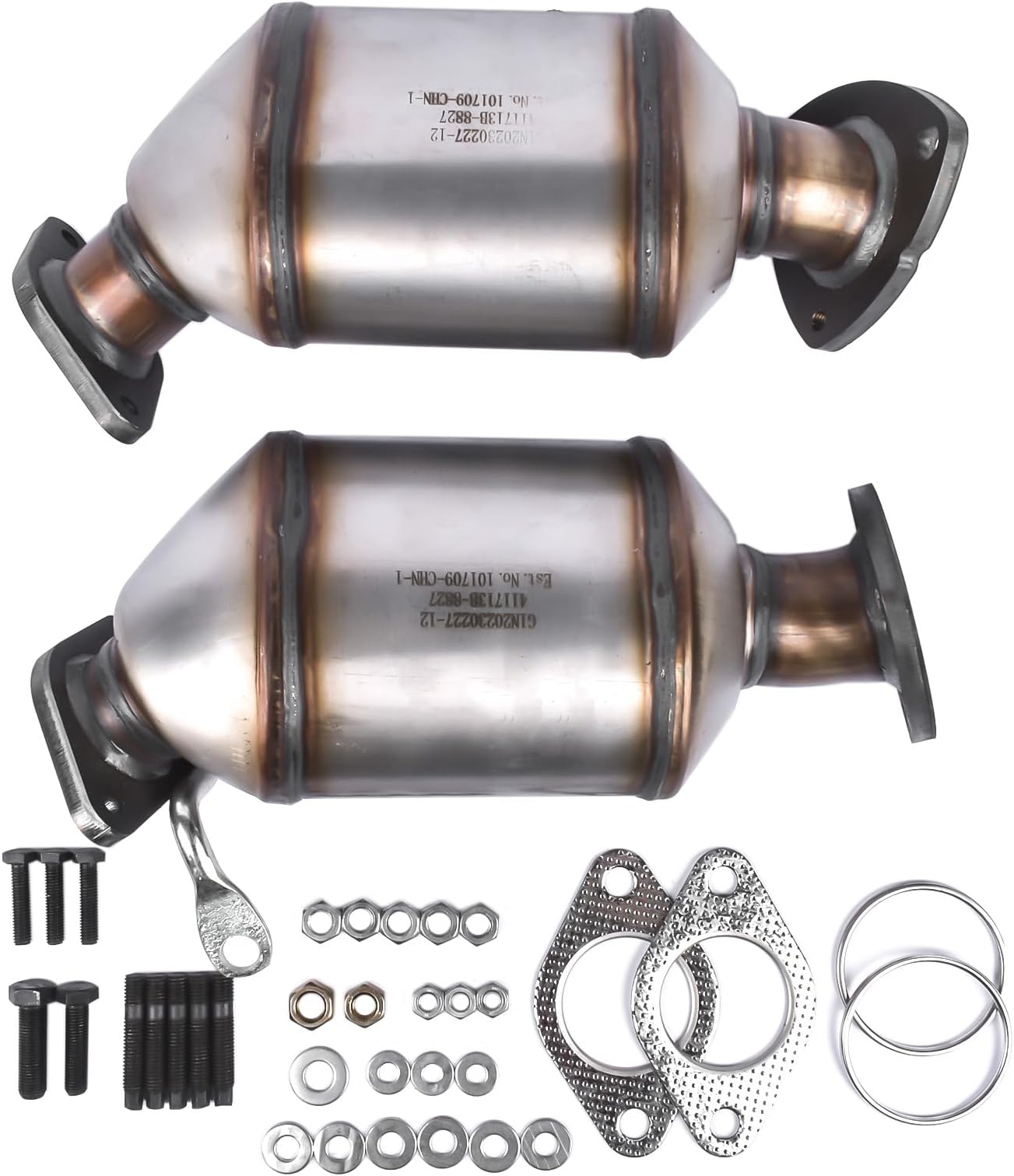 Woosphy Front Catalytic Converters Replacement for Chevy Traverse GMC Acadia Saturn