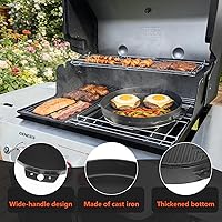 Vista 4 de Reemplazo de parrilla de hierro fundido para parrillas Weber de carbón de 22 pulgadas