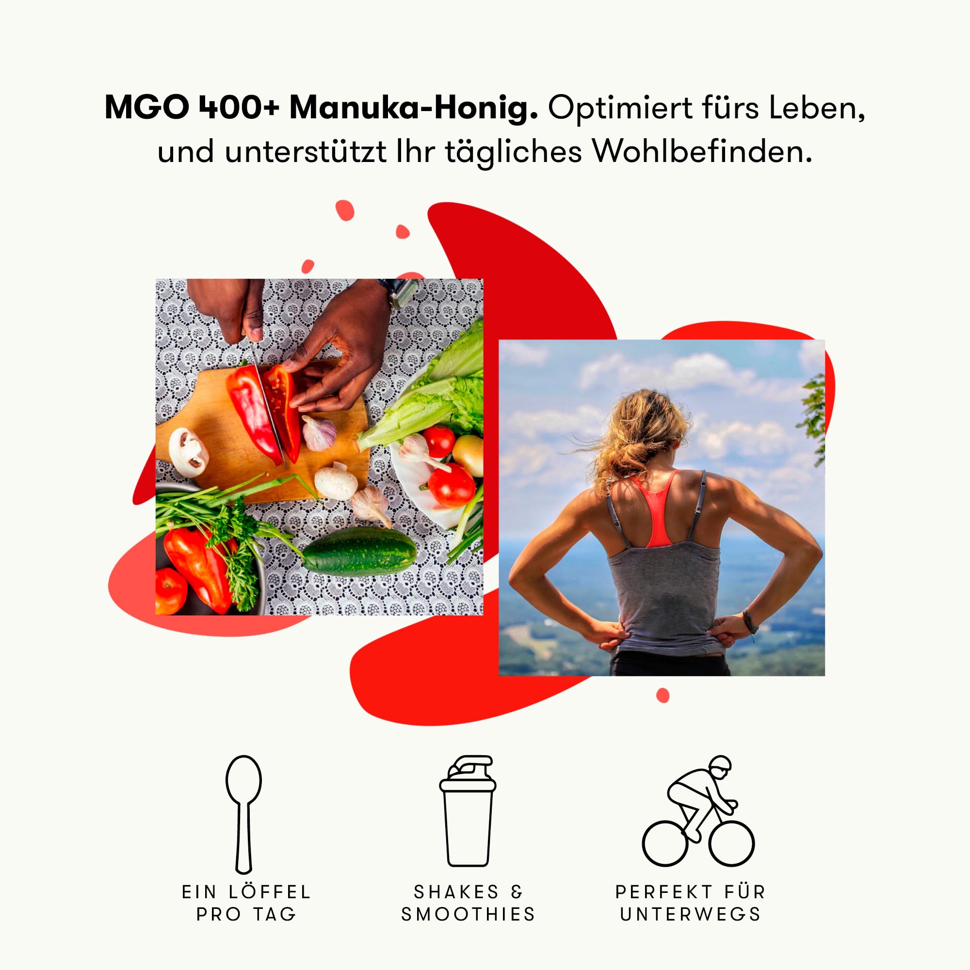 Manuka Honig MGO 514+ UMF 15+ 250g Aktiv Roh Hergestellt in Neuseeland Zertifiziertem Methylglyoxal Gehalt