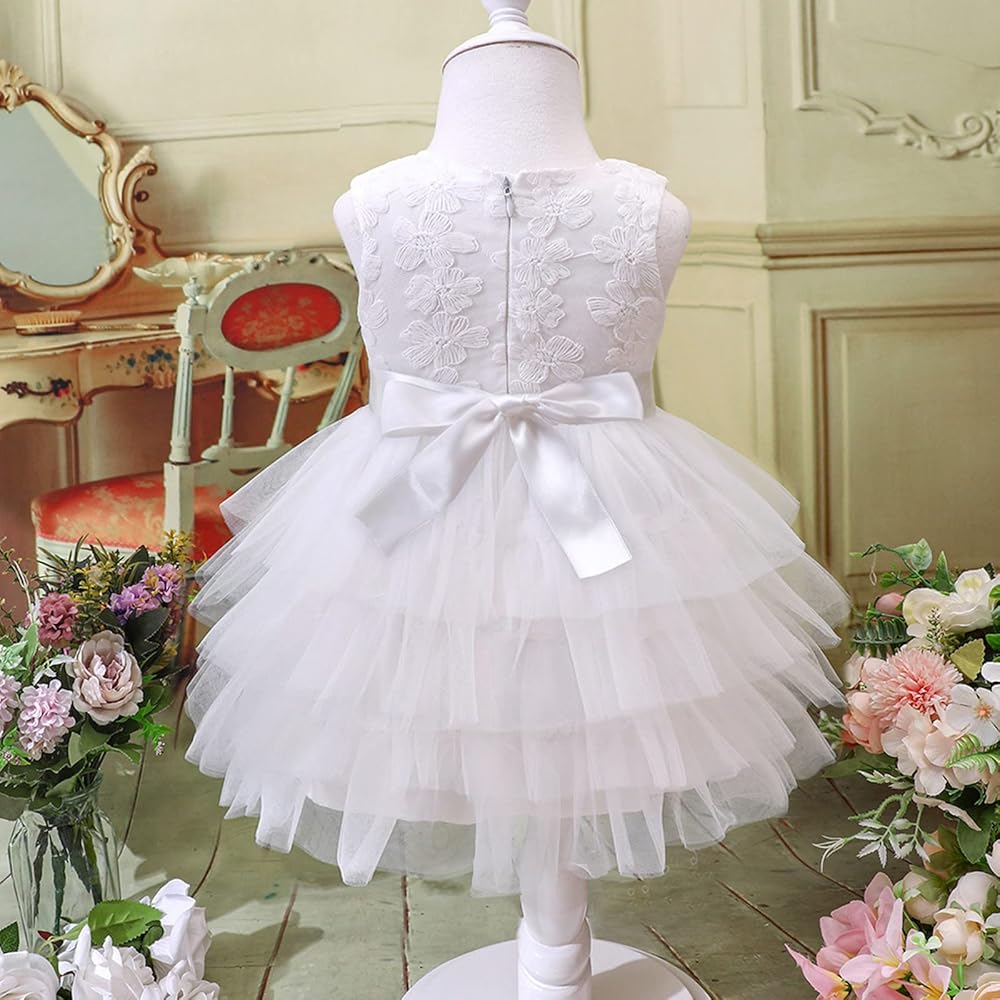 Amazon.com: Floral Embroidered Wedding Dress for Toddler