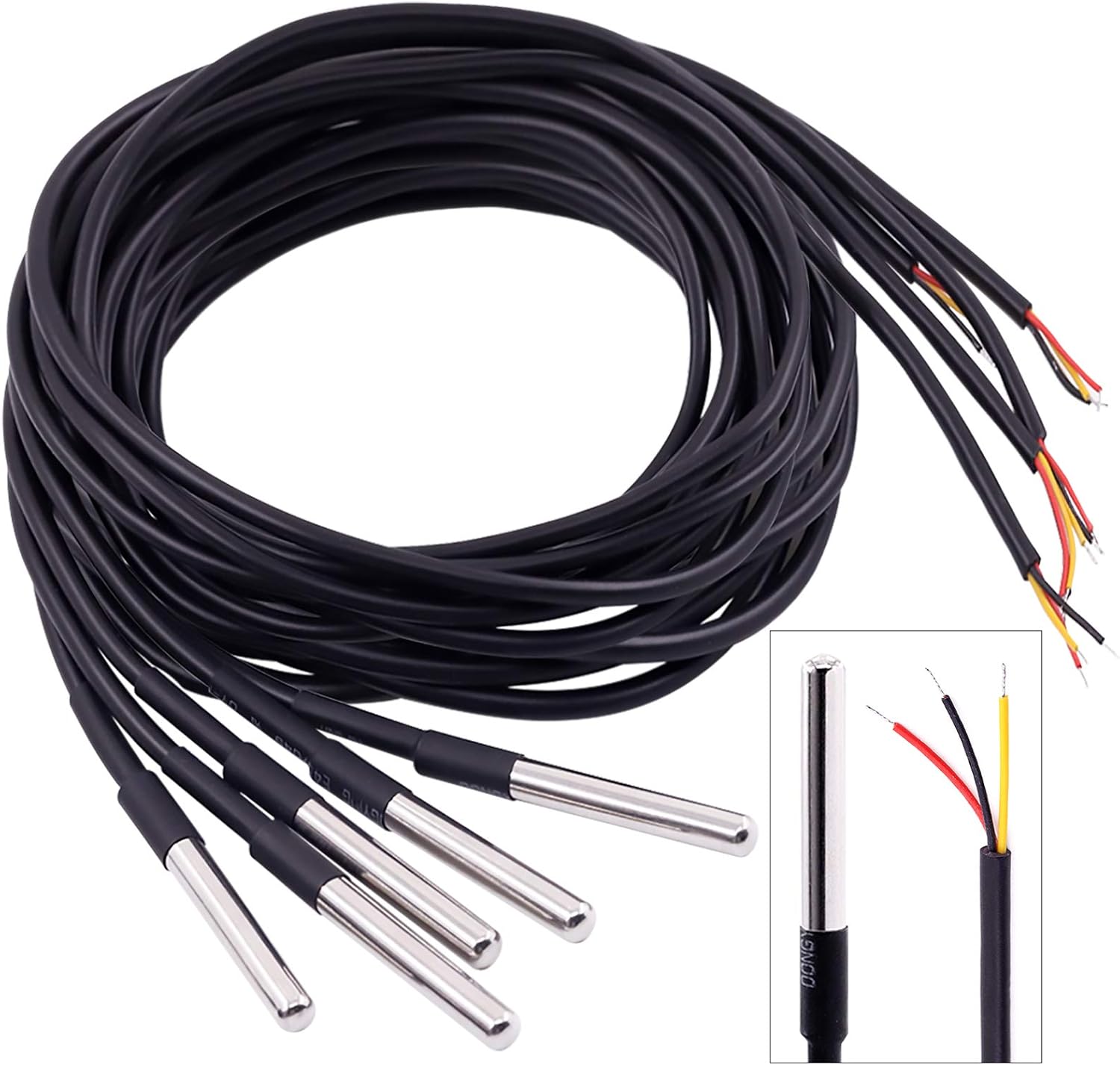 Test, Measurement & Inspection 300cm DS18B20 Temperature Temp Sensor