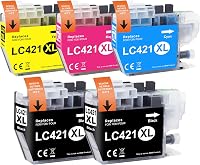 Yowell LC421XL Brother nyomtatópatron 5 darabos csomag DCP-J1050DW MFC-J1010DW 1