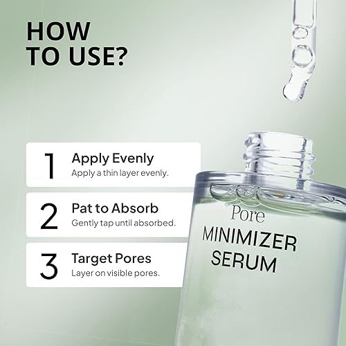 Miniatura 6 de HAPA KRISTIN Suero facial coreano cuidado de los poros con centella, reduce los poros agrandados y el exceso de sebo, suero de niacinamida, control