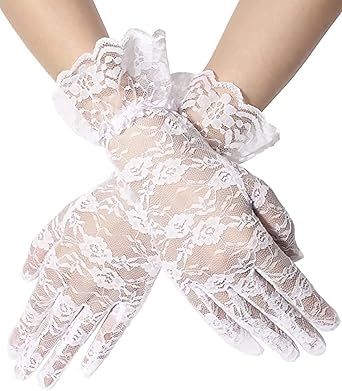 Women Gloves for for Wedding, Tea Party, Cosplay, Costume