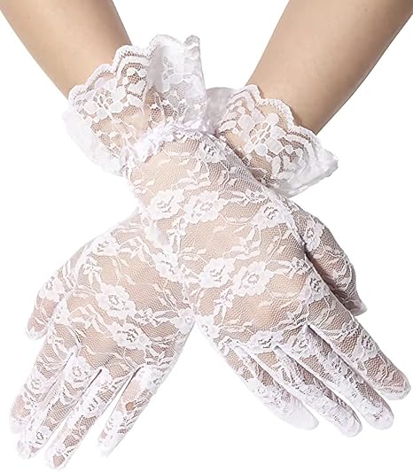 Women Gloves for for Wedding, Tea Party, Cosplay, Costume