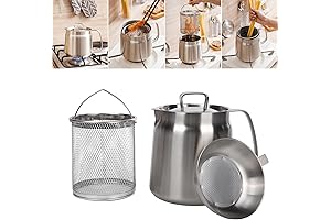 Refined Stainless Steel Oil Filter Pot