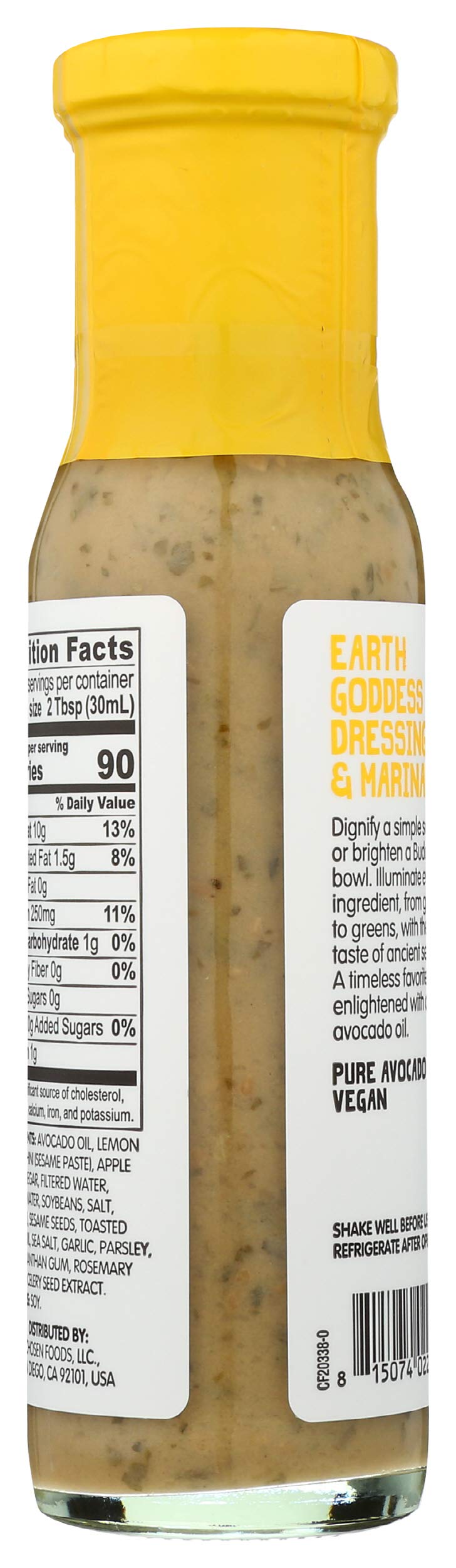 chosen foods green goddess dressing Primal Kitchen Green Goddess Dressing & Marinade - 8 Oz