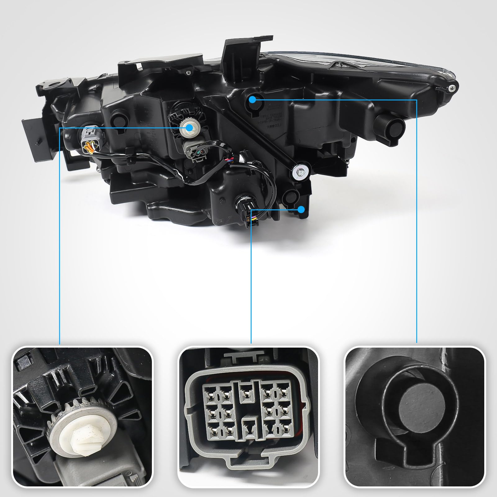 Amazon.com: Huray Headlight Assembly for Mazda CX-5 CX5 2022 2023