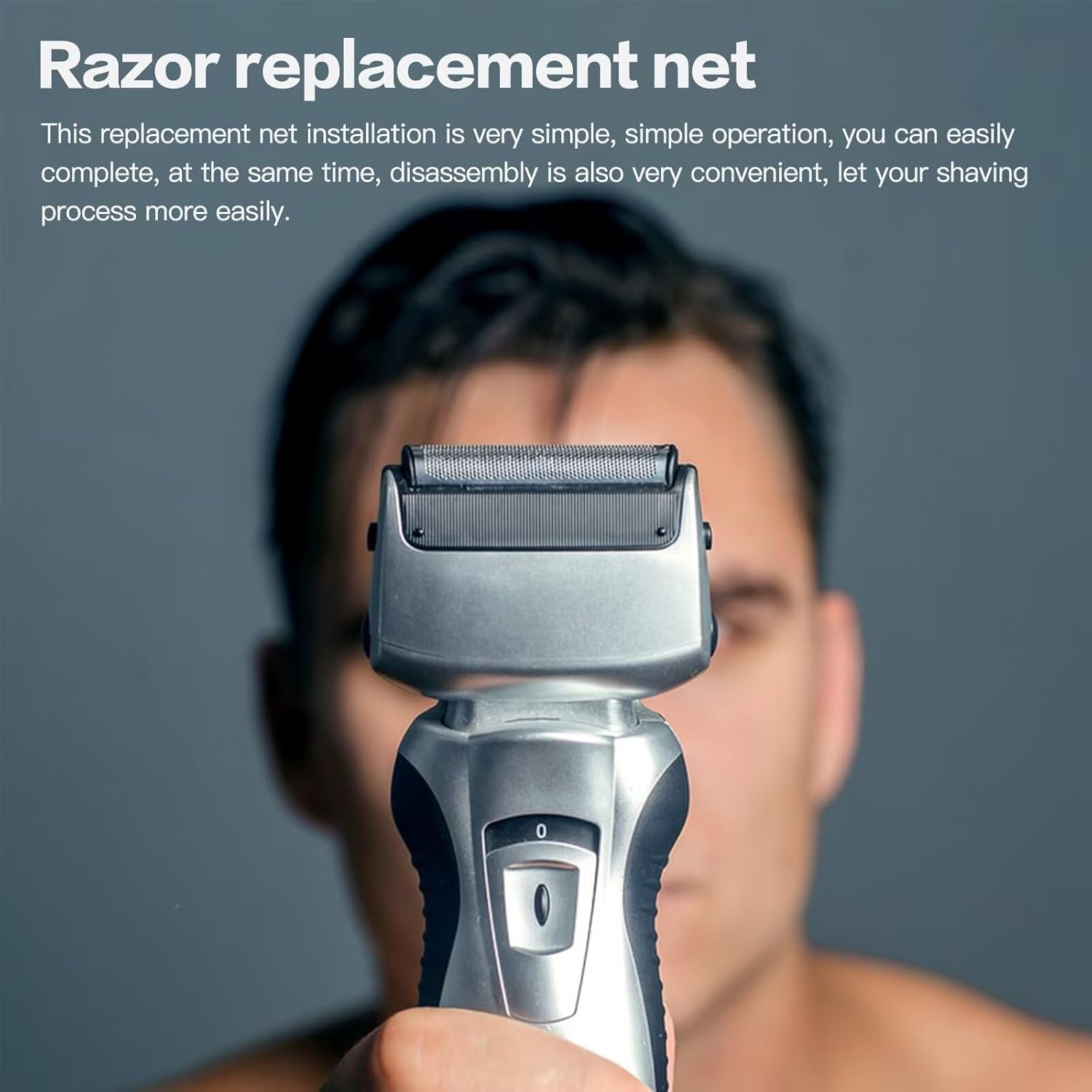 Latest Updated Shaver Razor Outer Foil w/Clean Brush Replacement for Panasonic ES-RL21 ES-RT30 ES-RT40 ES-RL40 ES-RT50 ES-RT60 ES-RT81 ES-RT51 Shavers Head Parts