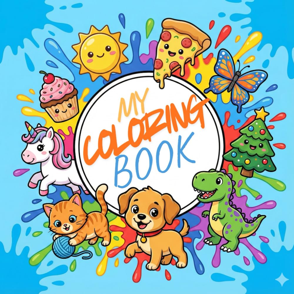 My First Animal Coloring Book
