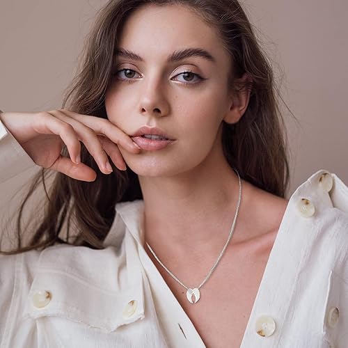 Miniatura 3 de Harry and Henry Collar de ala de ángel para mujer, collar con colgante de alas de ángel de la guarda, delicado y simple, minimalista, joyería,